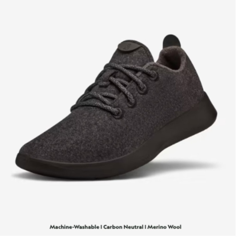 Allbirds Wool Runners Mens Size 9 grey